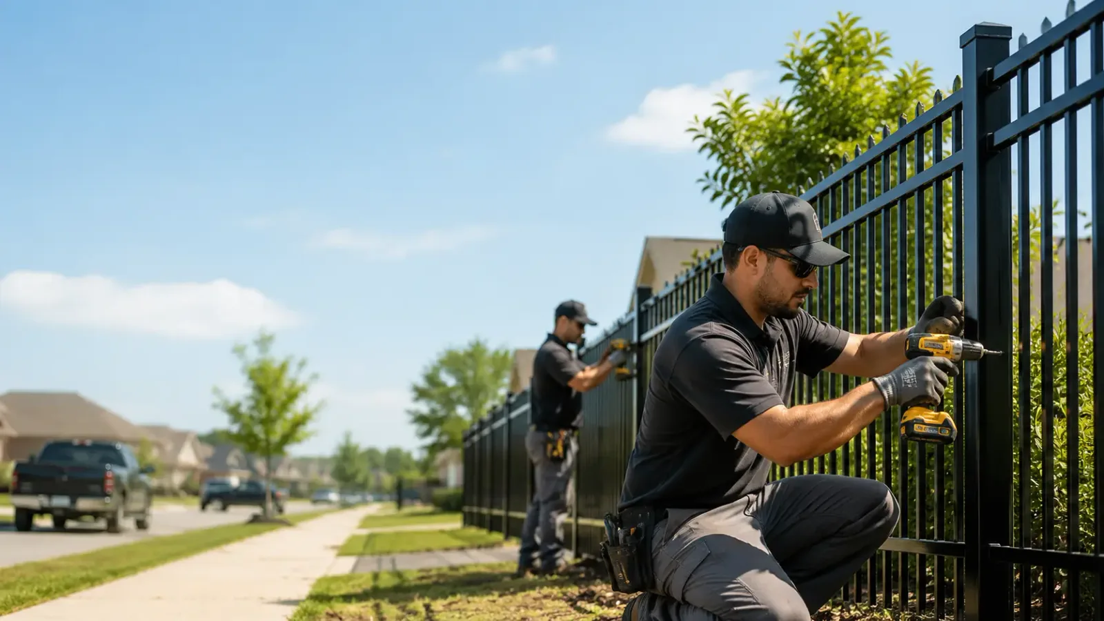 Metal Fence Installation in Memphis, MI